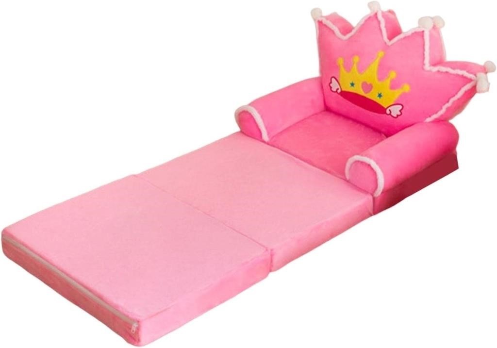 SM3860  Kids Sofa Cover Pink Upholstered Bed