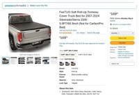 FM7910  FeeTUO Soft Roll-Up Tonneau Cover 5.8FT