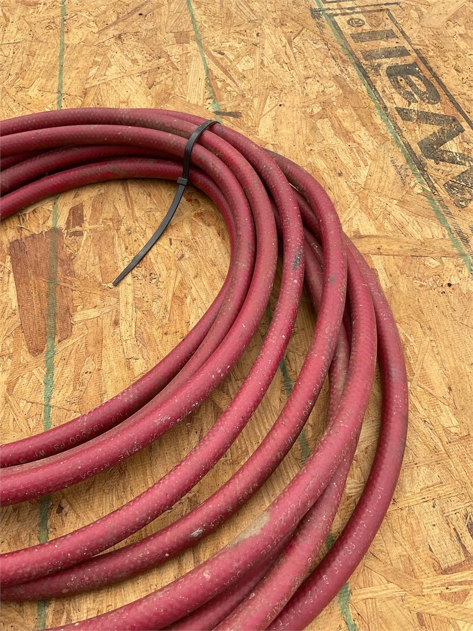 Air Hose with fittings on ends