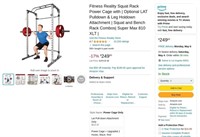 FM7899  Fitness Reality Power Cage Super Max 810