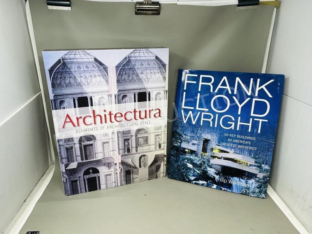 2 hardcover Architecture theme books