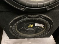 KICKER CompC 10" 4-Ohm Subwoofer w Enclosure $160