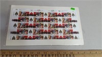 RCMP Canada Postage Stamp 45 cents Full Sheet (20)