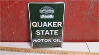 Quaker State Motor Oil Nostalgic Metal Sign (repro