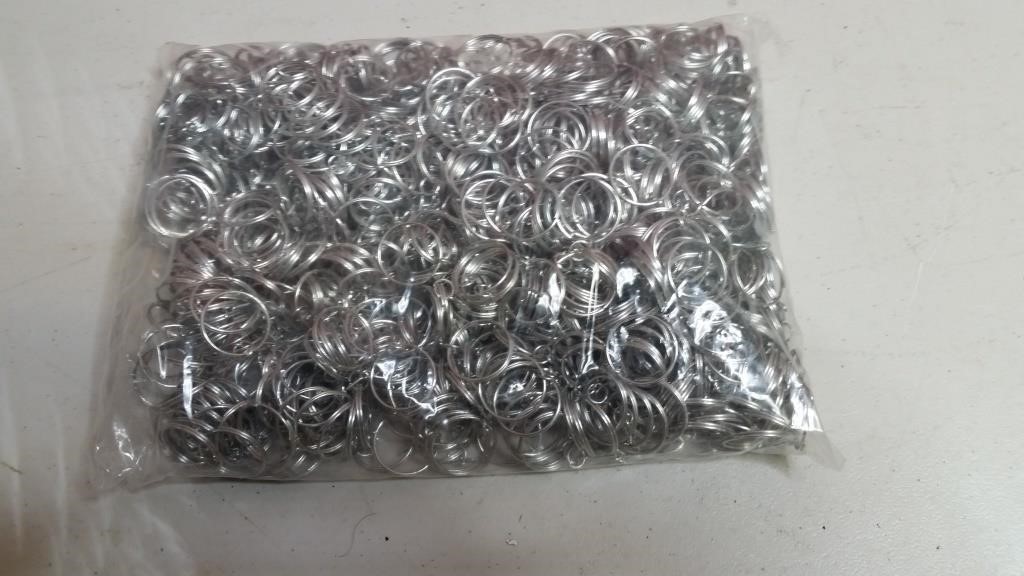 Stainless Key Ring Lot of 1000