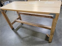 Handmade Wooden Stationary Table