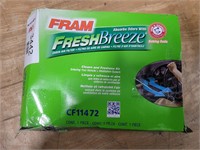 FRAM Fresh Breeze Cabin Air Filter CF11472 with