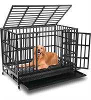 HAILANG 48 Inch Heavy Duty Dog Crate