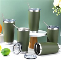 4PACK 20oz Tumbler army green Stainless