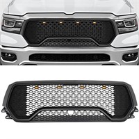 Front Grill With LED Compatible for 2019-2023 RAM