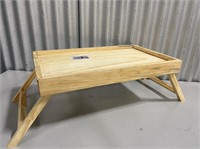 Wooden Bed Table Tray Foldable