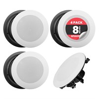 Pyle 8” 4 Bluetooth Flush Mount - In-wall