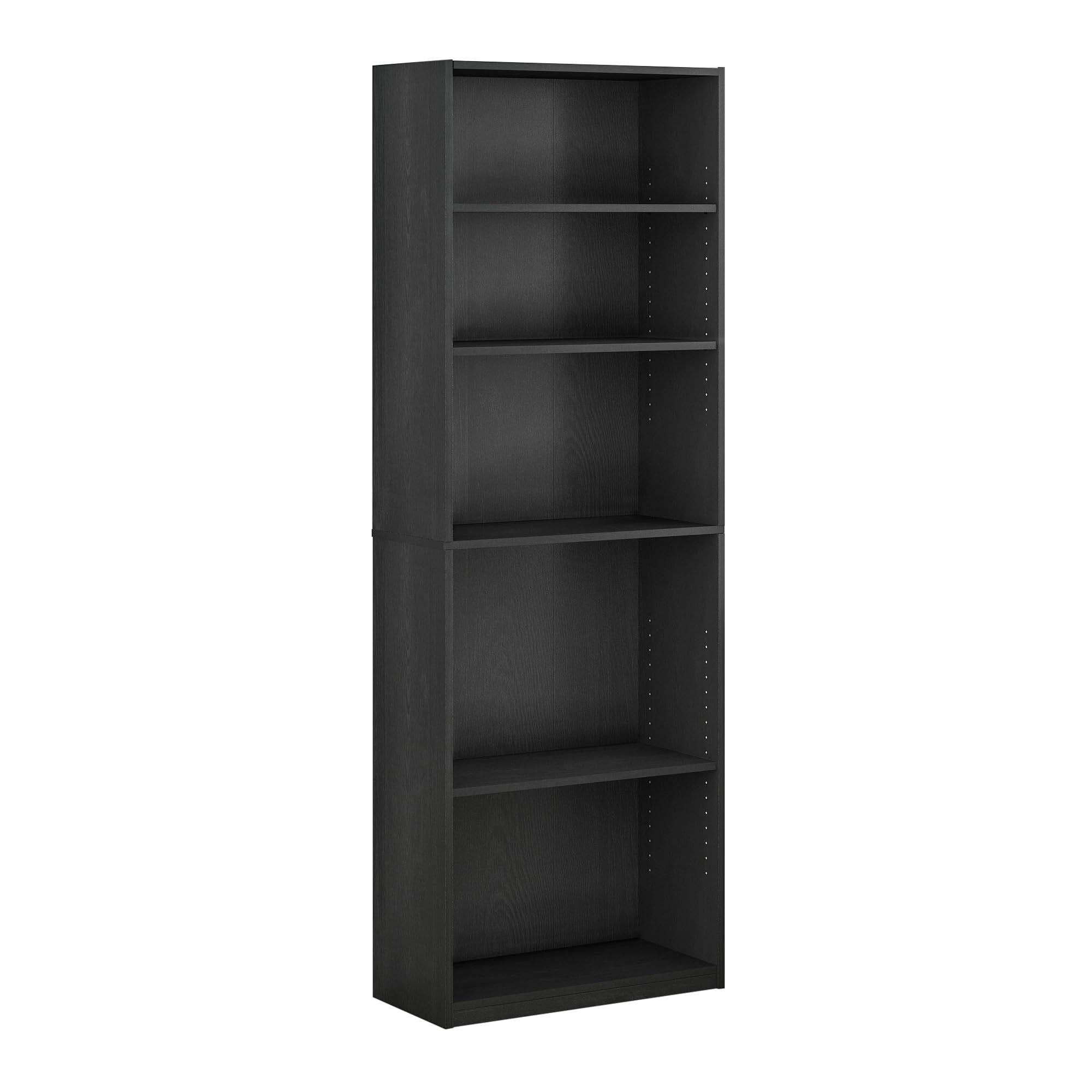 FURINNO JAYA Simply Home 5-Shelf Bookcase, 5-Tier,