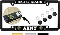 2pcs US ARMY License Plate Frame