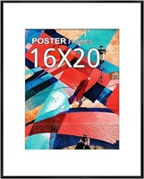 16x20 Poster Frame,20x16 Black Thin Aluminum Pictu