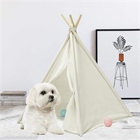 UKadou Pet Teepee Tent for Dogs, Cute Dog Teepee T