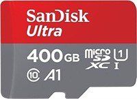 SanDisk 400GB Ultra microSDXC UHS-I Memory Card wi
