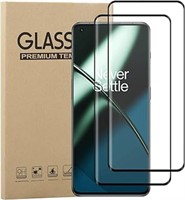 Screen Protector for OnePlus 11 5G, GEJEFA 2 Pack