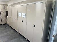 5 Steel 2 Door Storage Cabinets