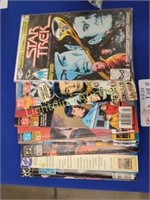 14 DC "STAR TREK" COMIC BOOKS