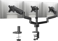 MOUNTUP Triple Monitor Stand Mount - 3 Monitor Des