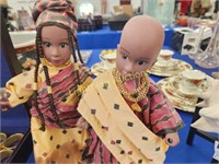 PRINCE AND PRINCESS AVON'S AFRICAN AMERICAN DOLLS