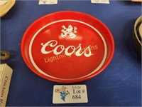 VINTAGE COORS SERVING TRAY