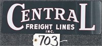 Central Freight Lines Aluminum Sign 6x18