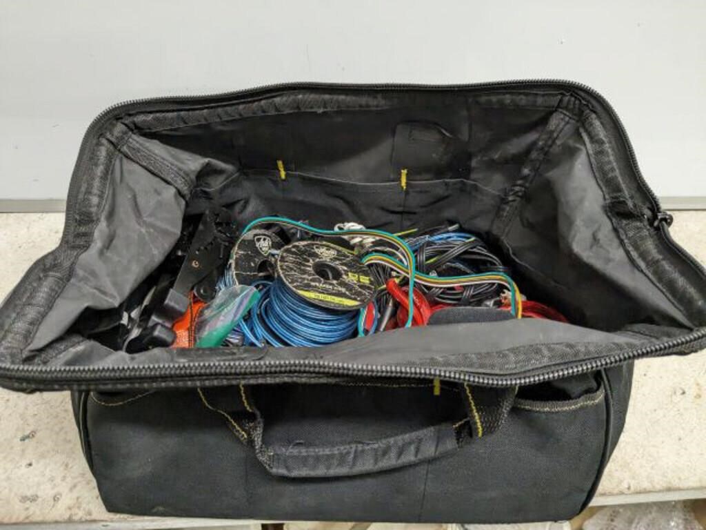 BAG OF ASSORTED WIRE, TRAILER WIRING