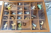 TRAY OF ORIENTAL MINIATURES