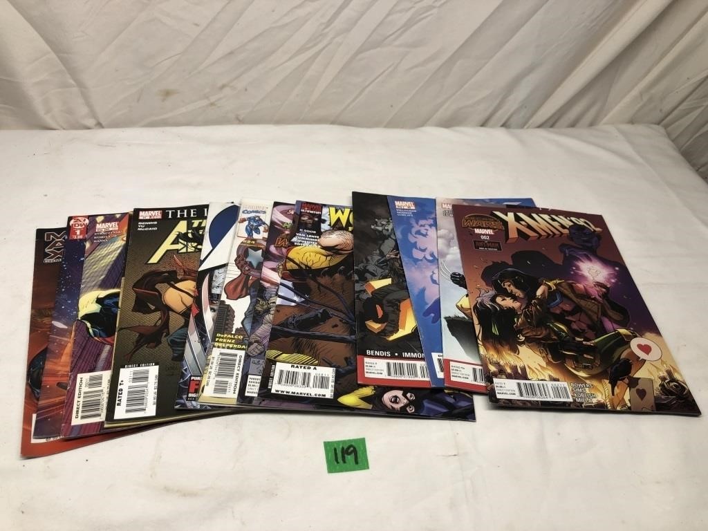 Lot of Marvel Comic Books