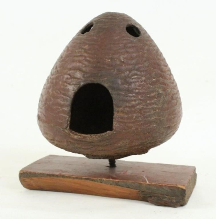 Rare Miller Iron Co. Cast Iron Birdhouse 1868