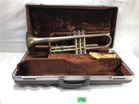 Vintage Ambassador Trumpet in Case