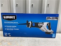 NEW Hart 20V Reciprocating Saw Kit