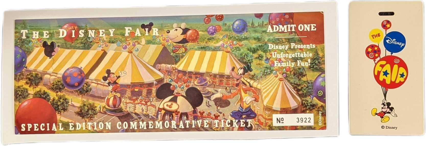The Disney Fair Special Edition Ticket & Luggage T