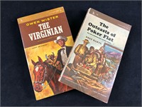 A Lot of 2 Vintage Western Fiction Virginian Outca