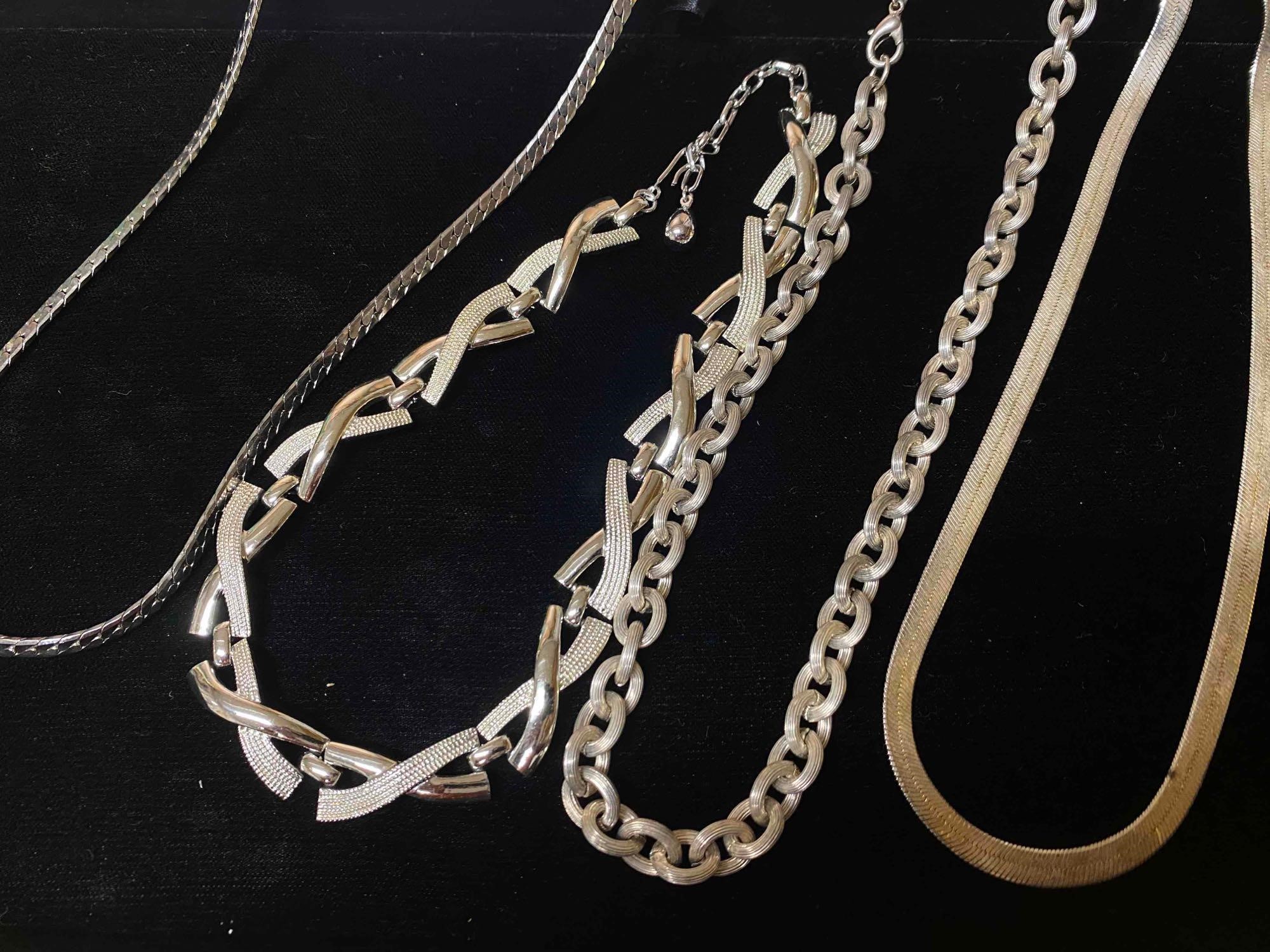 Mixed Lot Silver Plated Chains