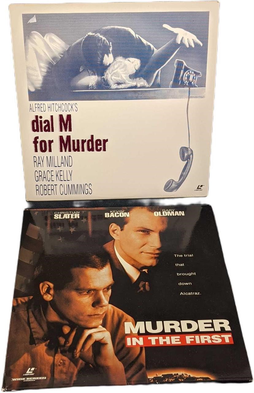 Dial M For Murder & Murder In The First Laserdiscs