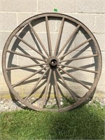 Antique Wagon Wheel, 16 Prong