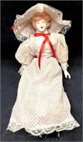 Vintage "The Gibson Girl" Porcelain Doll 16"
