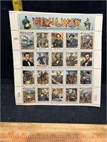Civil War Stamp collection