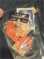 Texas Centennial, 1936 stamps