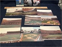 Baseball and postcards
