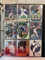 Binder of Assorted Baseball Cards Huge Lot of 270