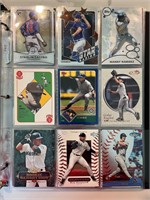Binder of Assorted Baseball Cards Huge Lot of 270