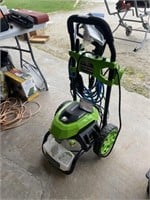 GREEN WORKS 2100 PSI POWER WASHER