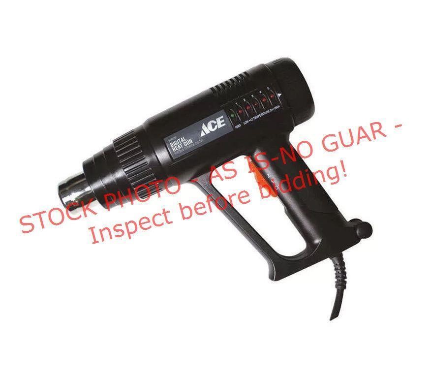 Ace Digital Heat Gun, 12.5 Amps 1500w