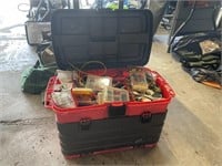 TOOL BOX FULL OF ELECTRICAL SUPPLIES