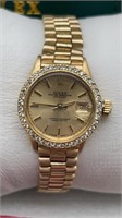 18k gold Rolex President 26mm automatic dayjust