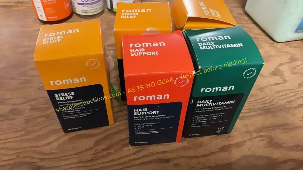 Assortment of Roman Supplements
